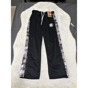 Zipway‎ NBA Men's Brooklyn New York Accent Track Pant Black Size Large Joggers